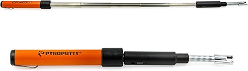 PYRO - Encendedor de arco extensible con masilla, hecho para estufas de leña y chimeneas, recargable por USB (encendedor de arco extensible)