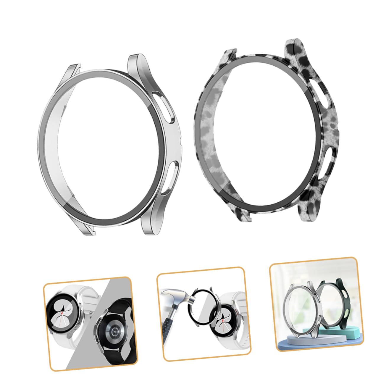 BESTonZON 10pièces Coque De Écran Résistante Aux Rayures pour Watch Housse Complète