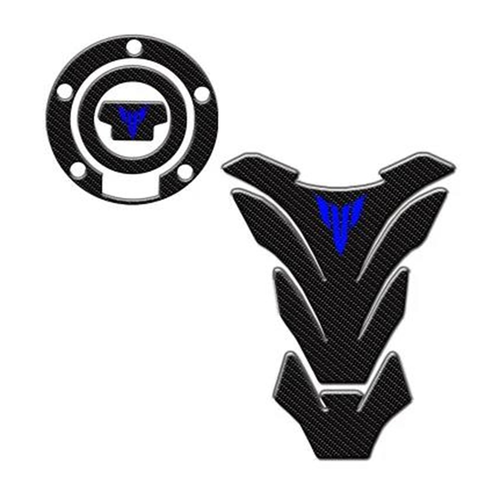 Gxtcjdm Color 3 Motorcycle Anti Slip Fuel Tank Pad Sticker Motorcycle Fuel Oil Tank Pad Protector For Mt09 Mt07 Yzfr1 R6 Fz6n Fz1 Fz8 Xjr1300 Motorcycle Tank Pad Sticker(Color 3)