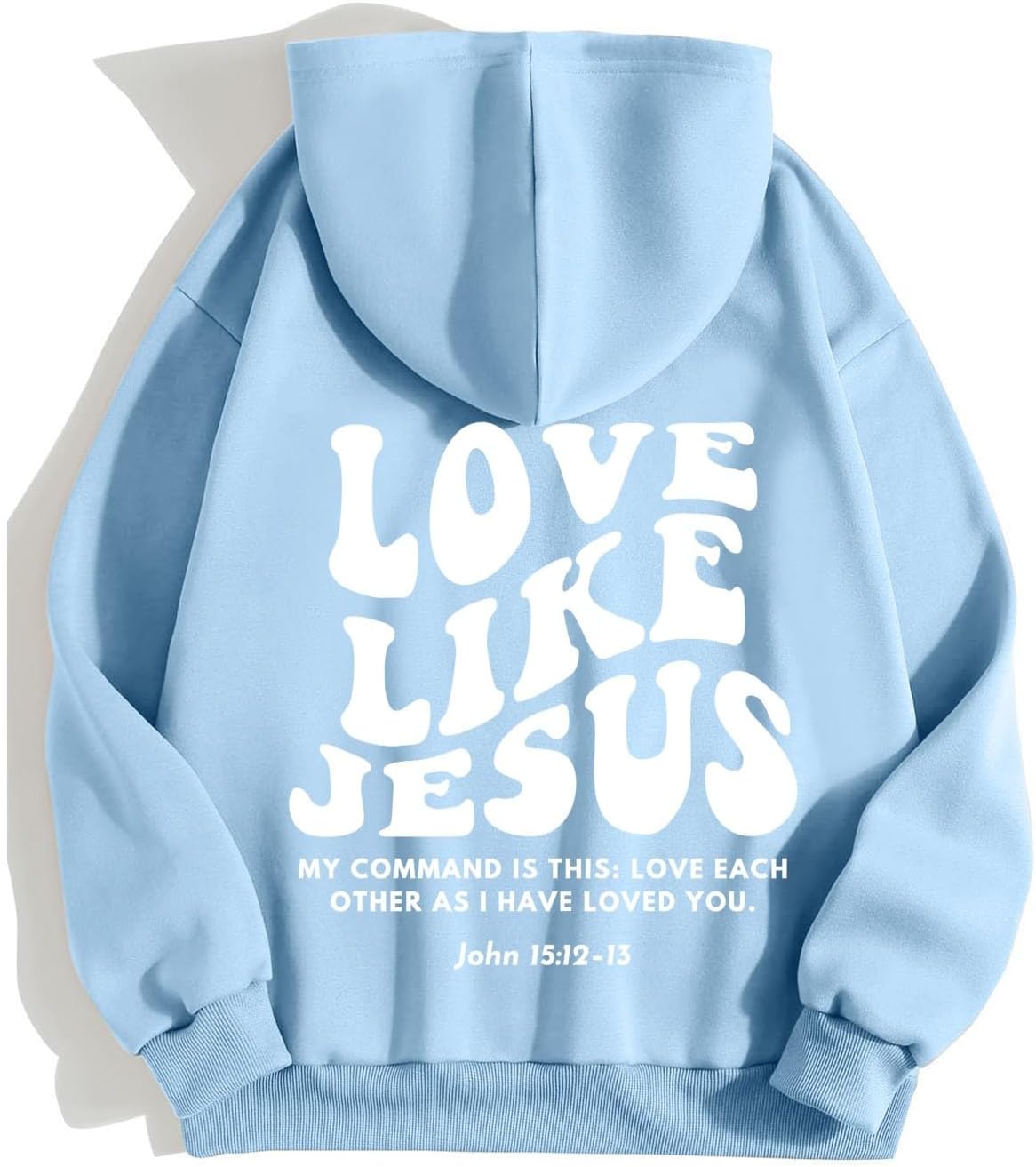 Love Like Jesus Hoodies for Men Letter Graphic Jordan Ubuy