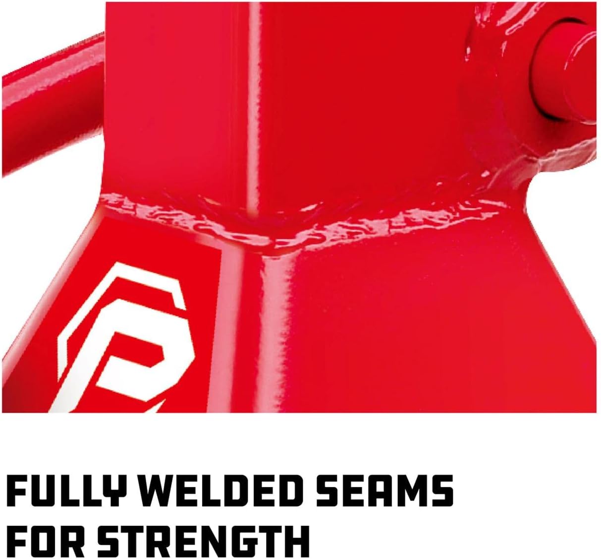 Jackstands, 6 Ton, 10 Position w/Wall Mount Storage Rack