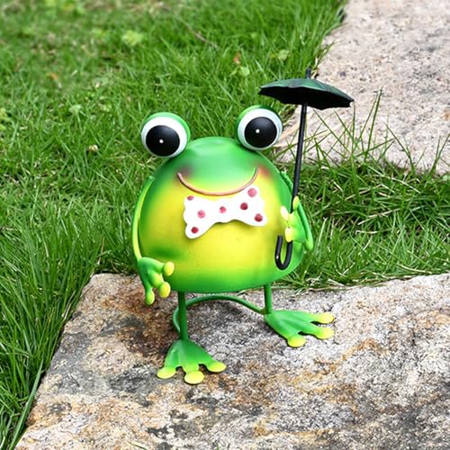 Grenouille en fer décorative pour sublimer votre jardin extérieur - 6