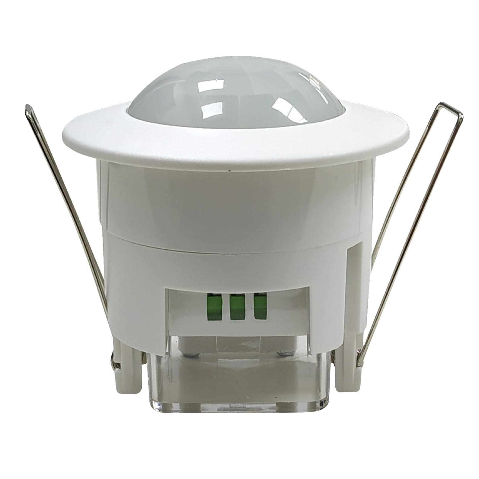 LED ATOMANT 5x Sensore Movimento Incasso con Sensore Luminosita | Dimmerabile, Portata 6m, Angolo di rilevamento 360°