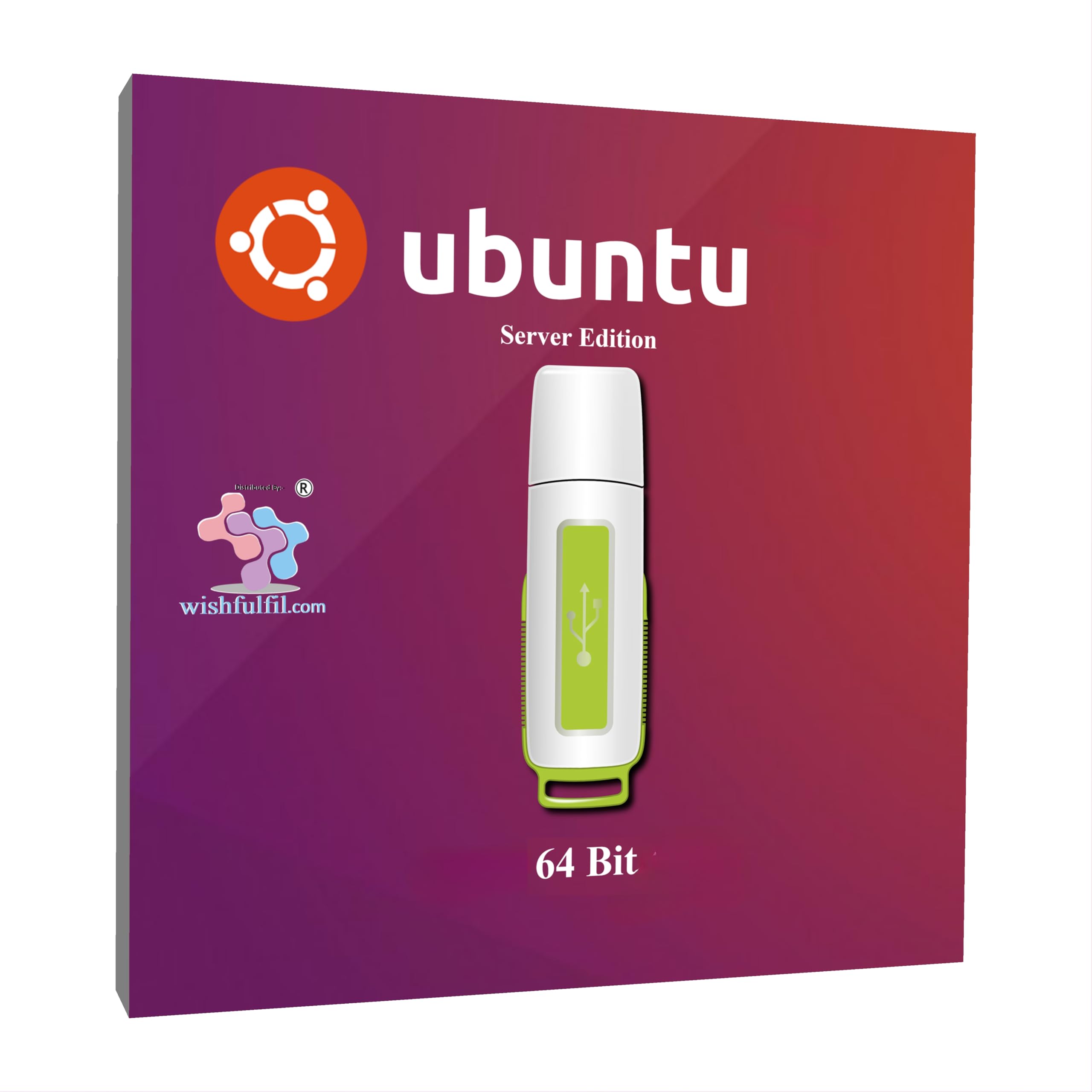 wishfulfil Ubuntu Server 24.04 32 Bit and 64 Bit Live Bootable 32GB USB Pen Drive-image-3