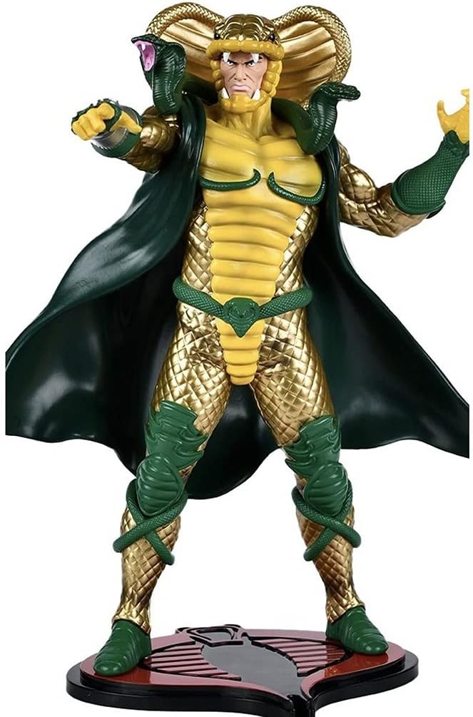 G.I. Joe 9 Inch Statue Figure 1/8 Scale PVC - Serpentor