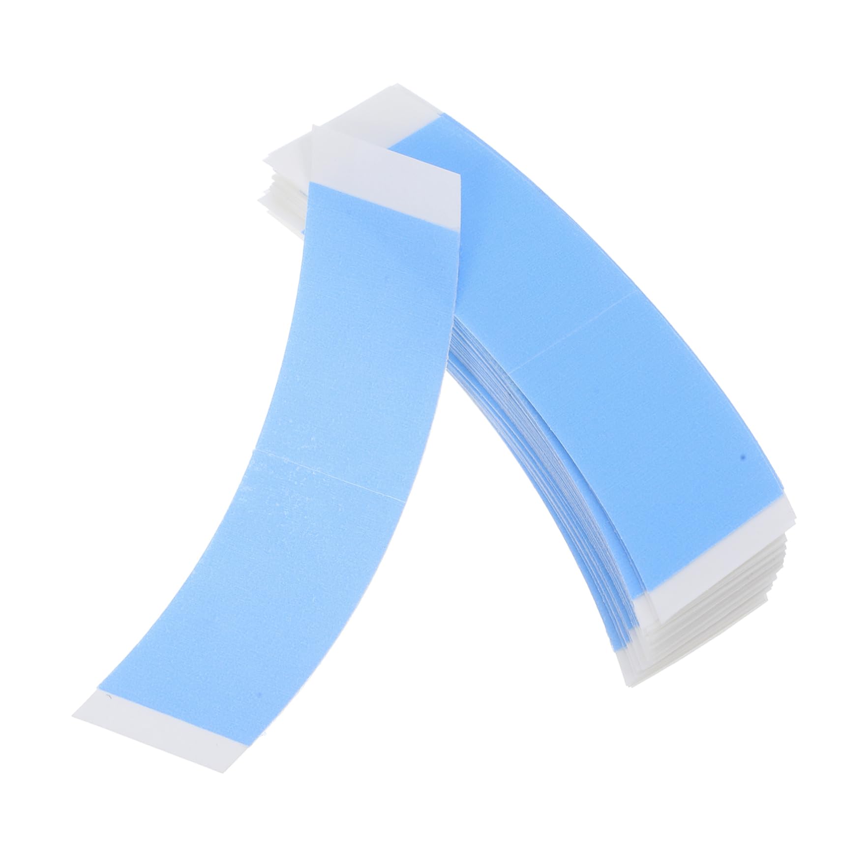 SOESFOUFU Invisible Hair Extensions Adhesive Tape Blue for Wig Tape 2-4 Weeks Hold