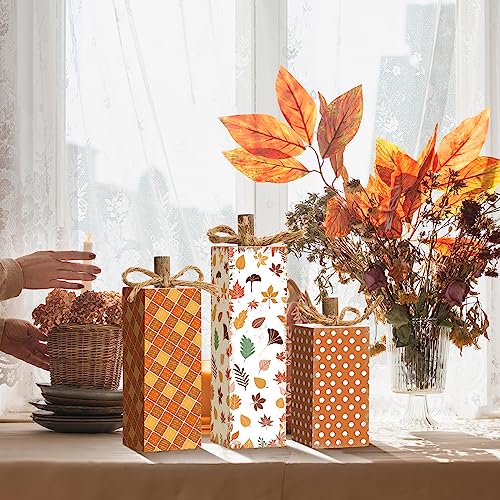 Kigley-3-Pcs-Fall-Wooden-Table-Decor-Thanksgiving-Tiered-Tray-Decor-Fall-Block-Sign-Tabletop-Decor-Wood-Firework-Fall-Table-Centerpieces-for-Autumn-Harvest-Home-Decor Kigley 3 Pcs Fall Wooden Table Decor Thanksgiving Tiered Tray Decor Fall Block Sign Tabletop Decor Wood Firework Fall Table Centerpieces for Autumn Harvest Home Decor