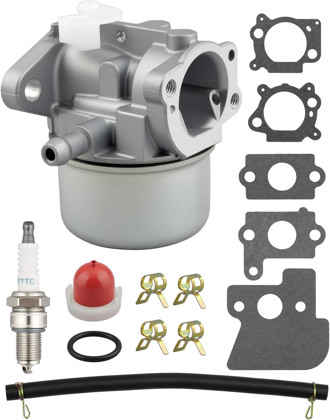 Carburetor Assembly Fit for John Deere JA60 JA62 JA65 JS40 JS45 JS60 JS61 JS63 & Toro 20011 20027 20038 21-Inch Walk-Behind Mower, Replace 499617 790120 693909