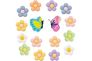 Butterfly Croc Charm