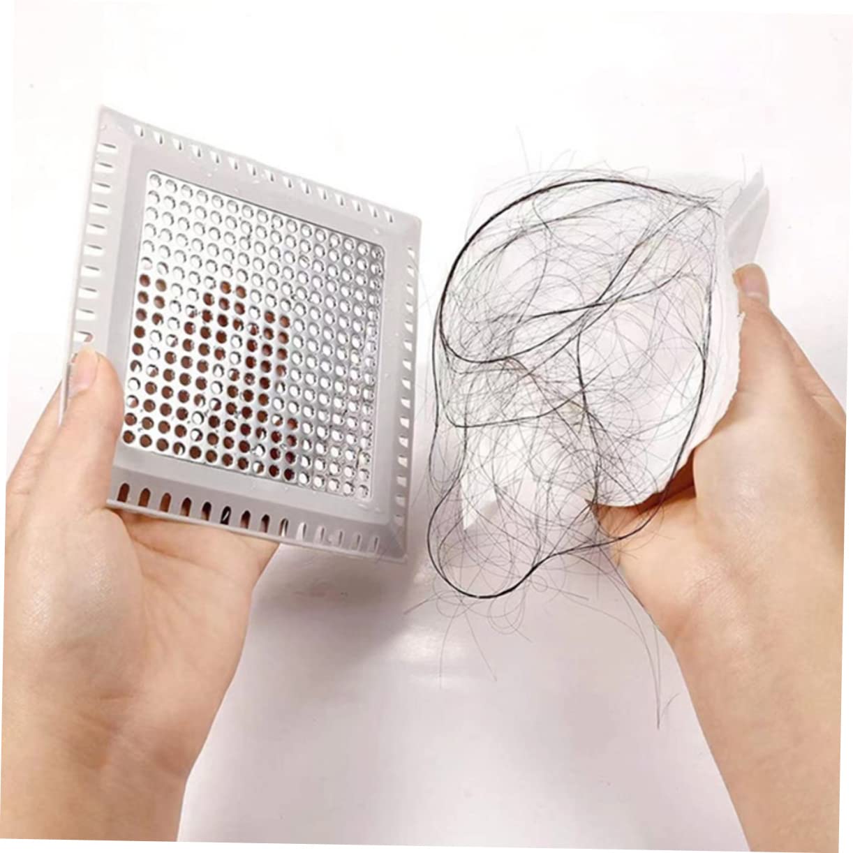 SHINEOFI 5 Stück Abflusssieb für Bad Haarfänger Stopper für Badezimmer und Waschküche Rostfrei und Leicht zu Reinigen Universeller Abflussfilter für Entwässerung