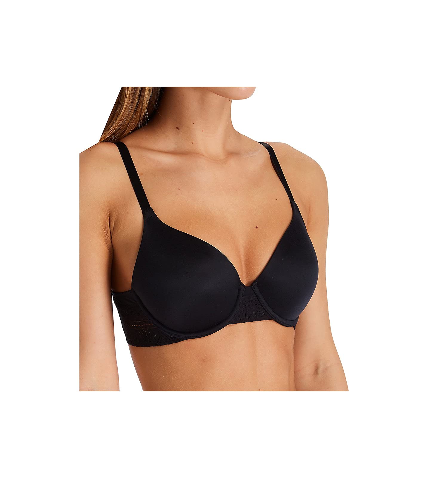 b.tempt'd Women's Future Foundation with Lace Contour Bra, Opaque, Night, 36D