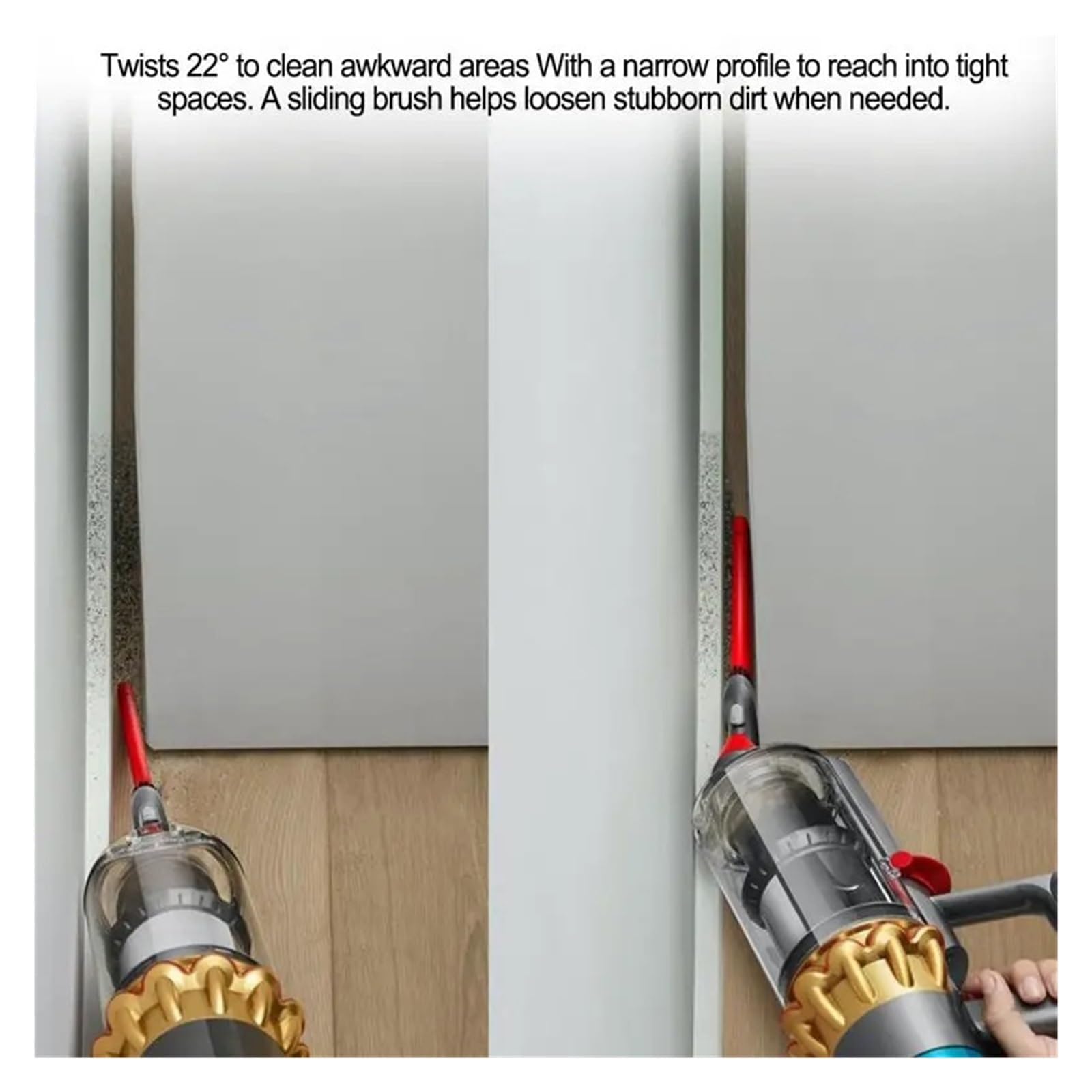 Compatibile Con Dyson, Spazzola For Materasso A Fessura Stretta