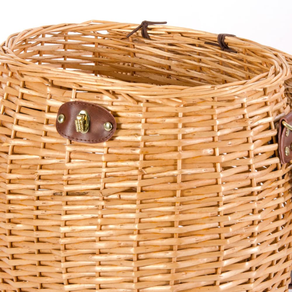 Verdelook Panier portafunghi avec Couvercle et bandoulière