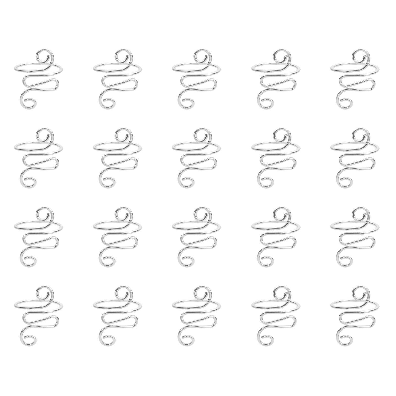 HZGFNBZ 20 Pcs Snake Shape Crochet Rings Tension Guide Yarn Rings Knitting Accessories for Left-Handed and Right-Handed