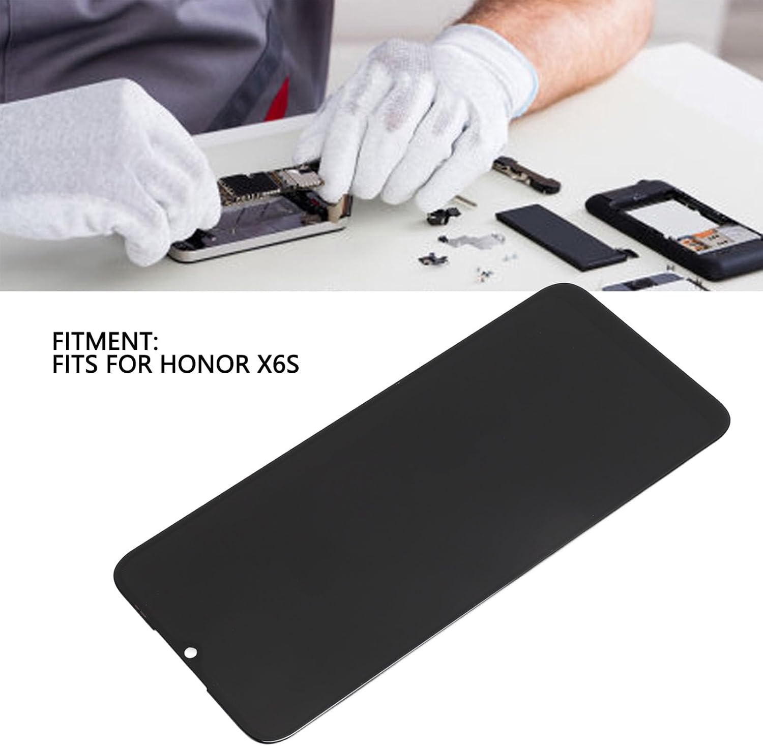 Screen Replacement for X6S, LCD Display Digitizer Assembly, OEM Phone Repair Kit with Tools