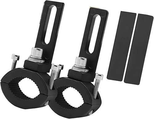 Miniatura 9 de Soportes de montaje para proyector de motocicleta, abrazadera de tubo de motocicleta, abrazadera de montaje de señal de giro, soporte de luz