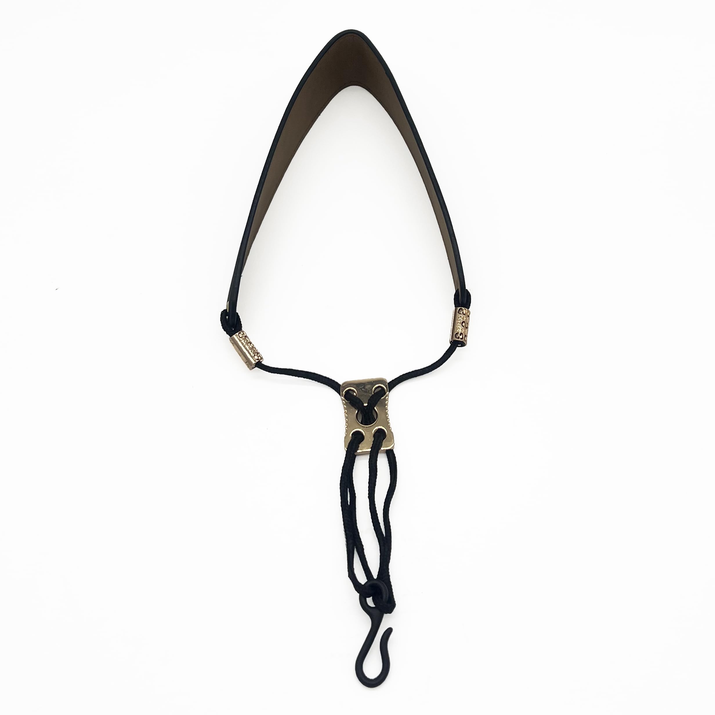 Sangle de Cou pour Clarinette - Kid's Choice - Sangle en Cuir, parfait pour enfants - Carabinier solide - Eastman® Bretelle/Sangle de Clarinette (Kid's Choice)