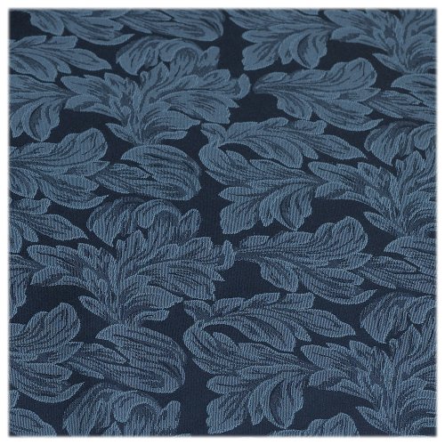 Style Master Ibiza Damask Leaf Jacquard Sofa Throw Cover, Blue