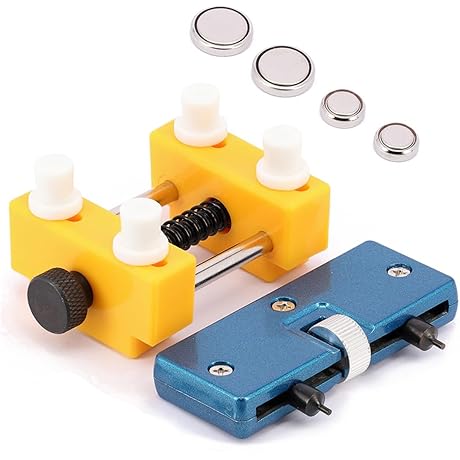 Proster Watch Case Opener Wrench Removal Tool Kit, Professional Watch Back Case Repair Tool Kit