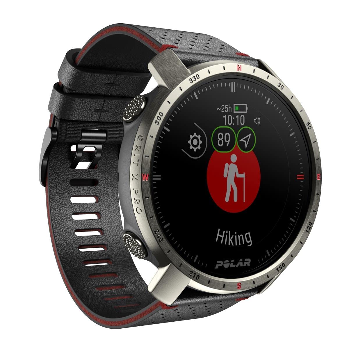 Amazon.com: POLAR Grit X Pro Titan - Premium Outdoor GPS Sports