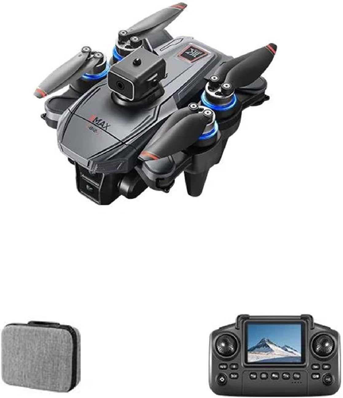 LKHLTBF K812 MAX Drone with propellers and cameras visible
