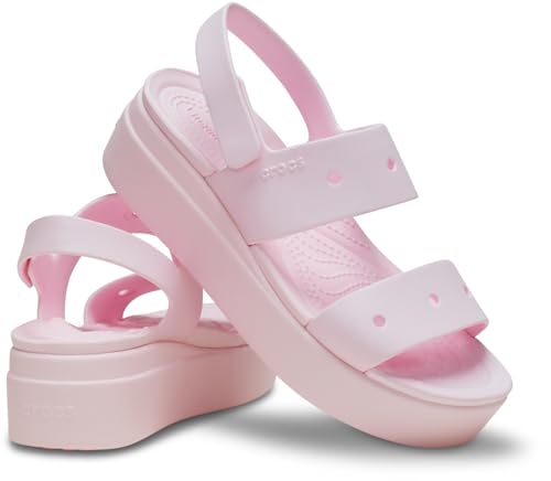 Image of Crocs Women's Brooklyn 4U Low Wedges, Platform Wedge Sandals for Women
