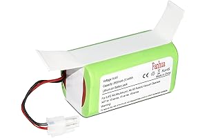 Upgraded Replacement Battery for iLife A8 Robot Vacuum Cleaner