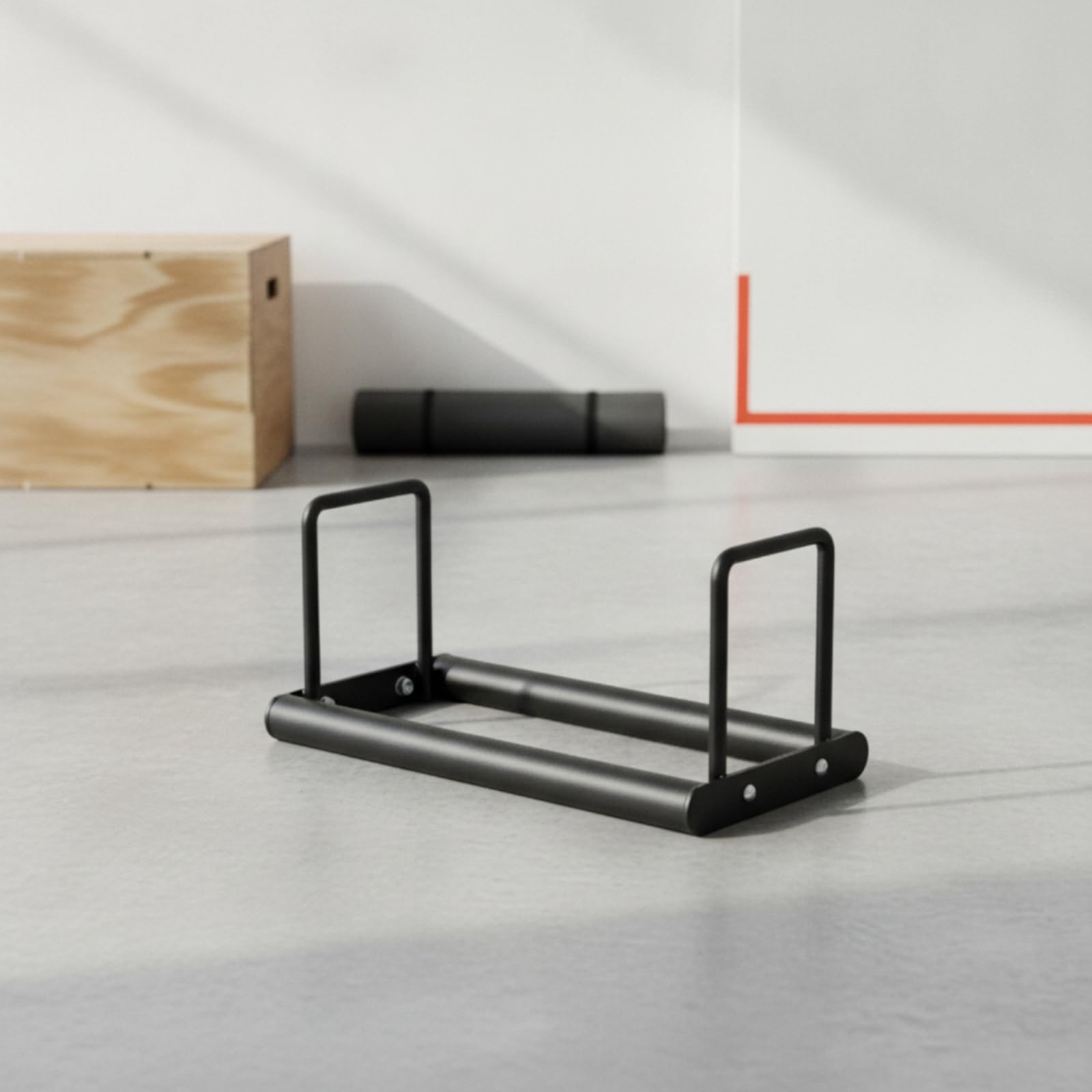 perfk Estante Organizador Discos con Rack para Platos Acero con Fijaciones Visibles para Mantener las Pesas Agrupadas en Gimnasio Entrenamiento