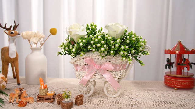 Watch Wicker Baby Carriage for Baby Shower Party Favors on Amazon Live