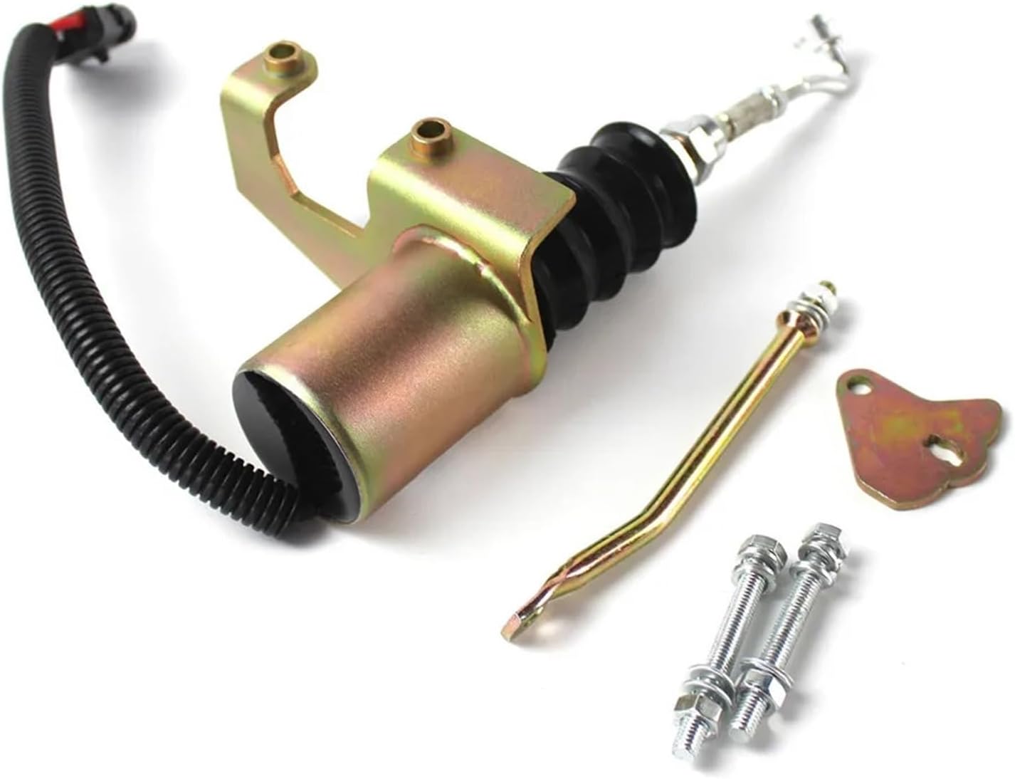 12v Fuel Shutoff Stop Solenoid Replacement for RSV Cut off Diesel Shutdown Solenoid 1751ES SA-3799-12 with 3 Months Warranty