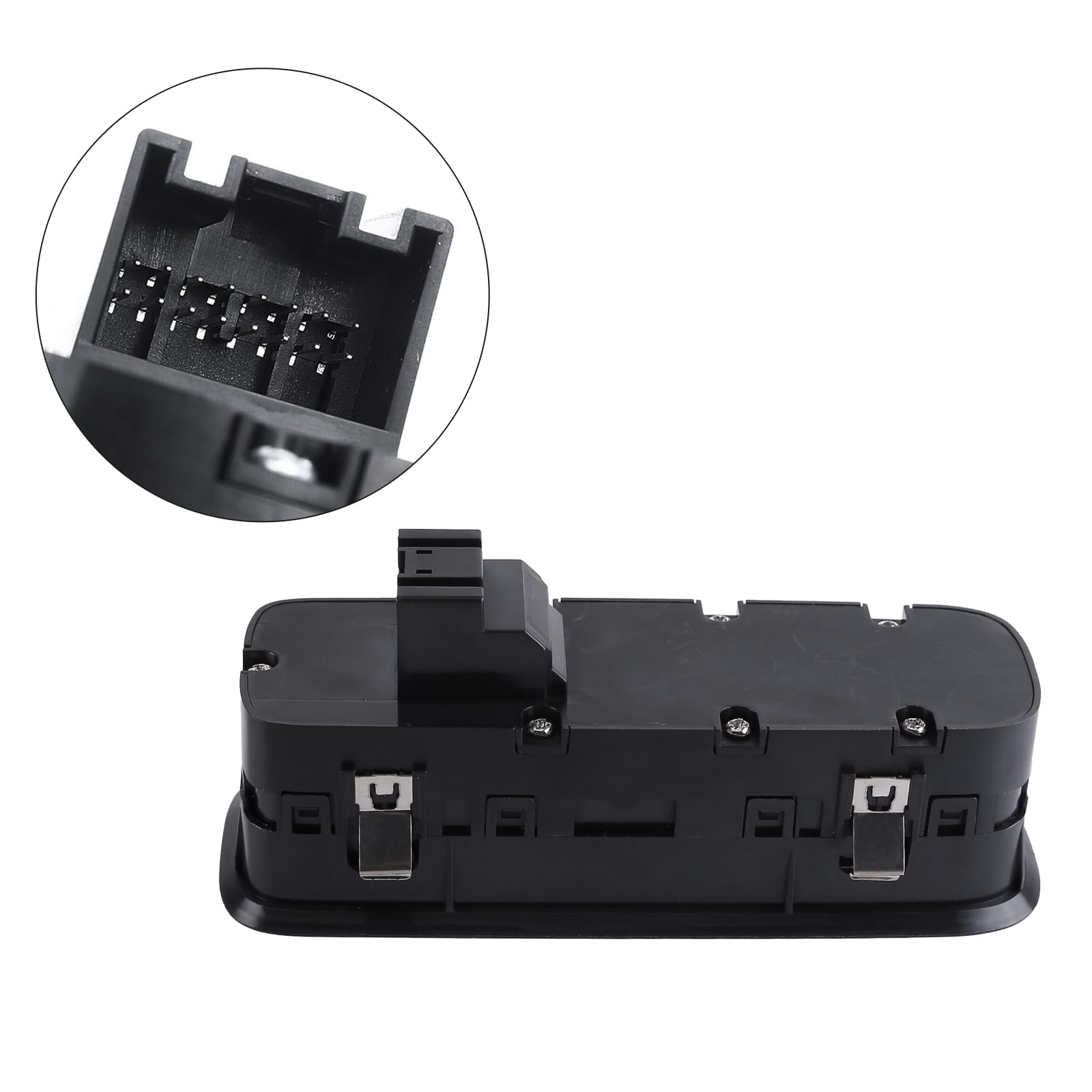Botón de elevación de ventana delantera izquierda, interruptor maestro eléctrico Control de ventana 971959858C compatible con Panamera 16-23