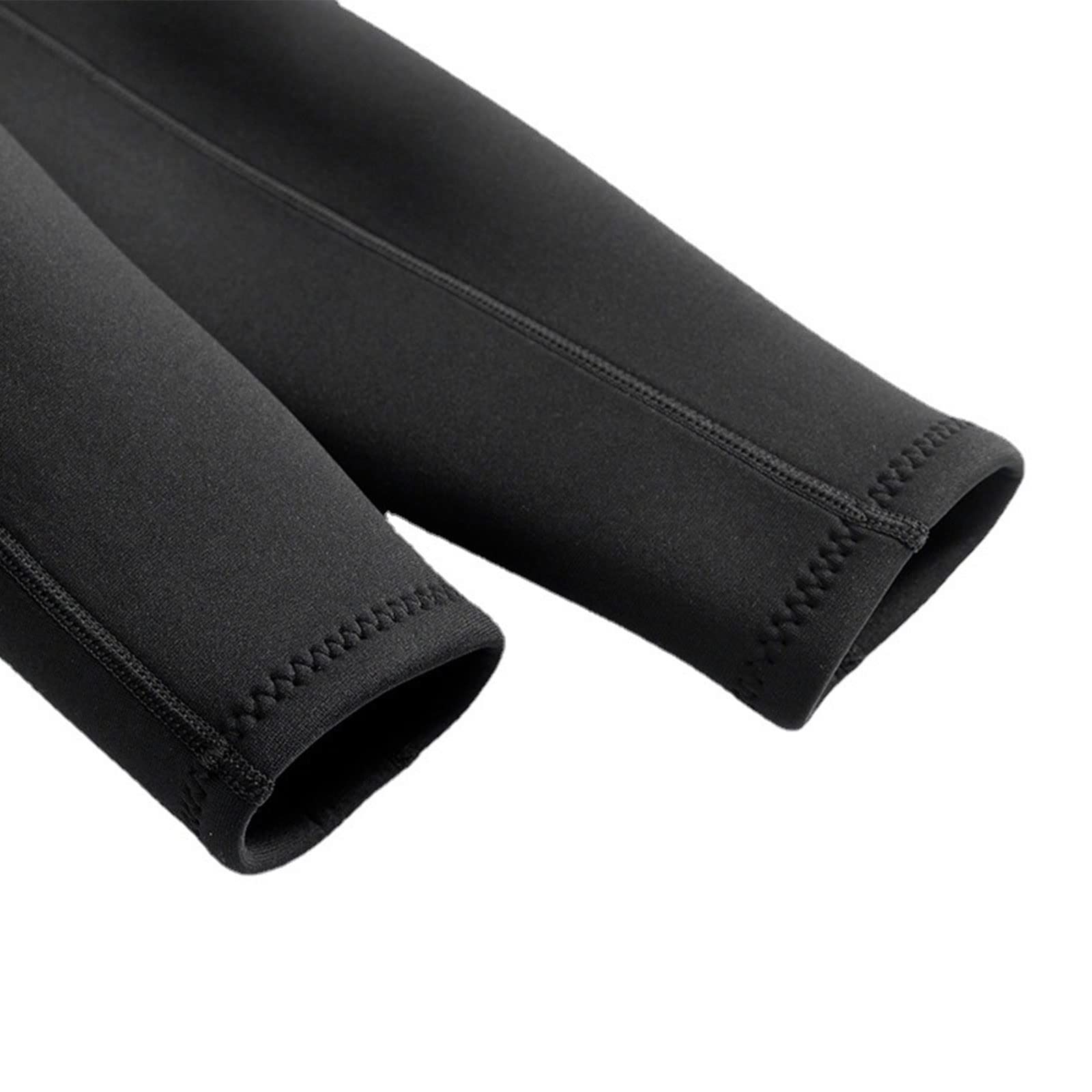 Wygwlg Muta Estiva da 3 mm da Uomo a Figura Intera, Muta da Sub per Nuoto da Surf Muta da Triathlon, Attrezzatura da Surf per Kayak da Nuoto (Color : Black, Size : M)