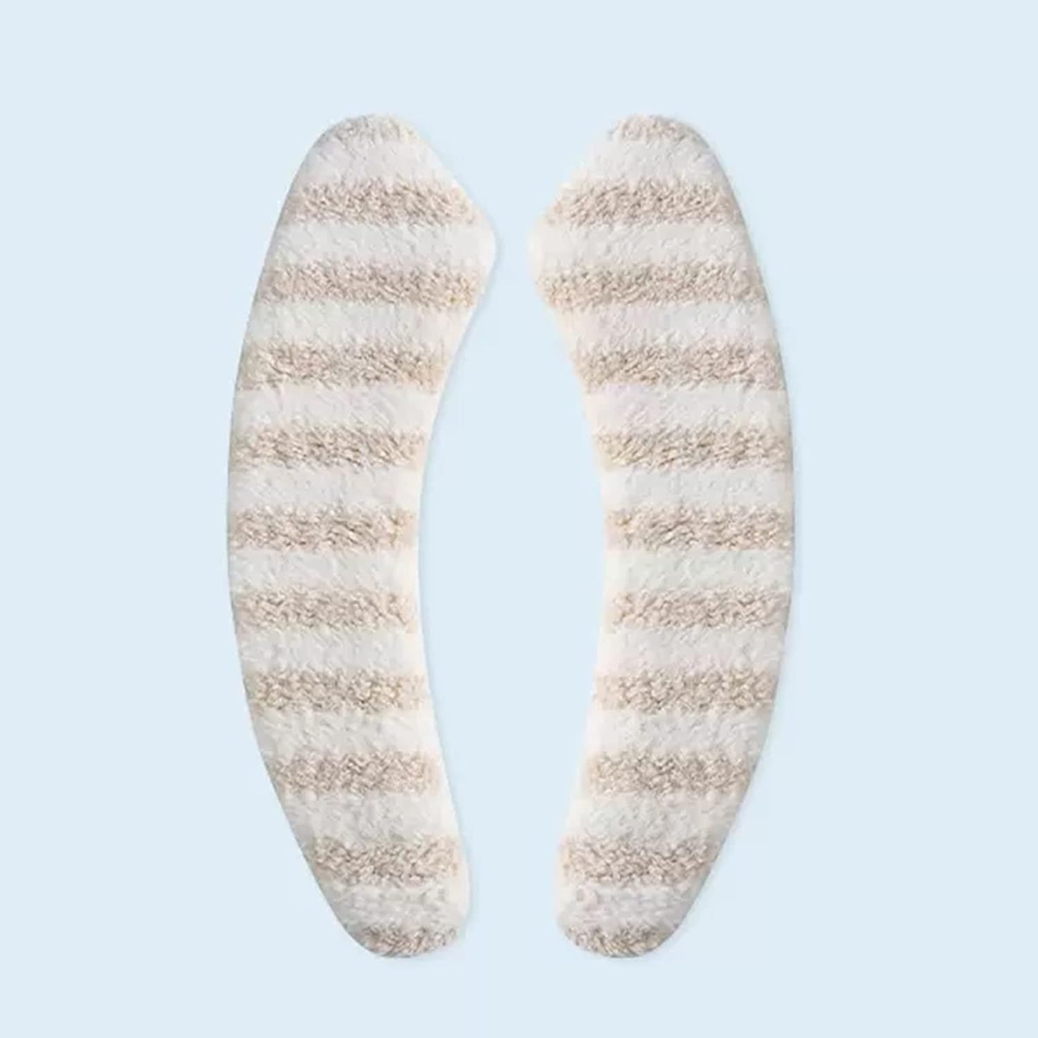 LFFH Toilet Seat Cover Pads, Bathroom Warmer Toilet Seat Covers Washable and Reusable Paste Type Toilet Pads (Color : Beige, Size : One)