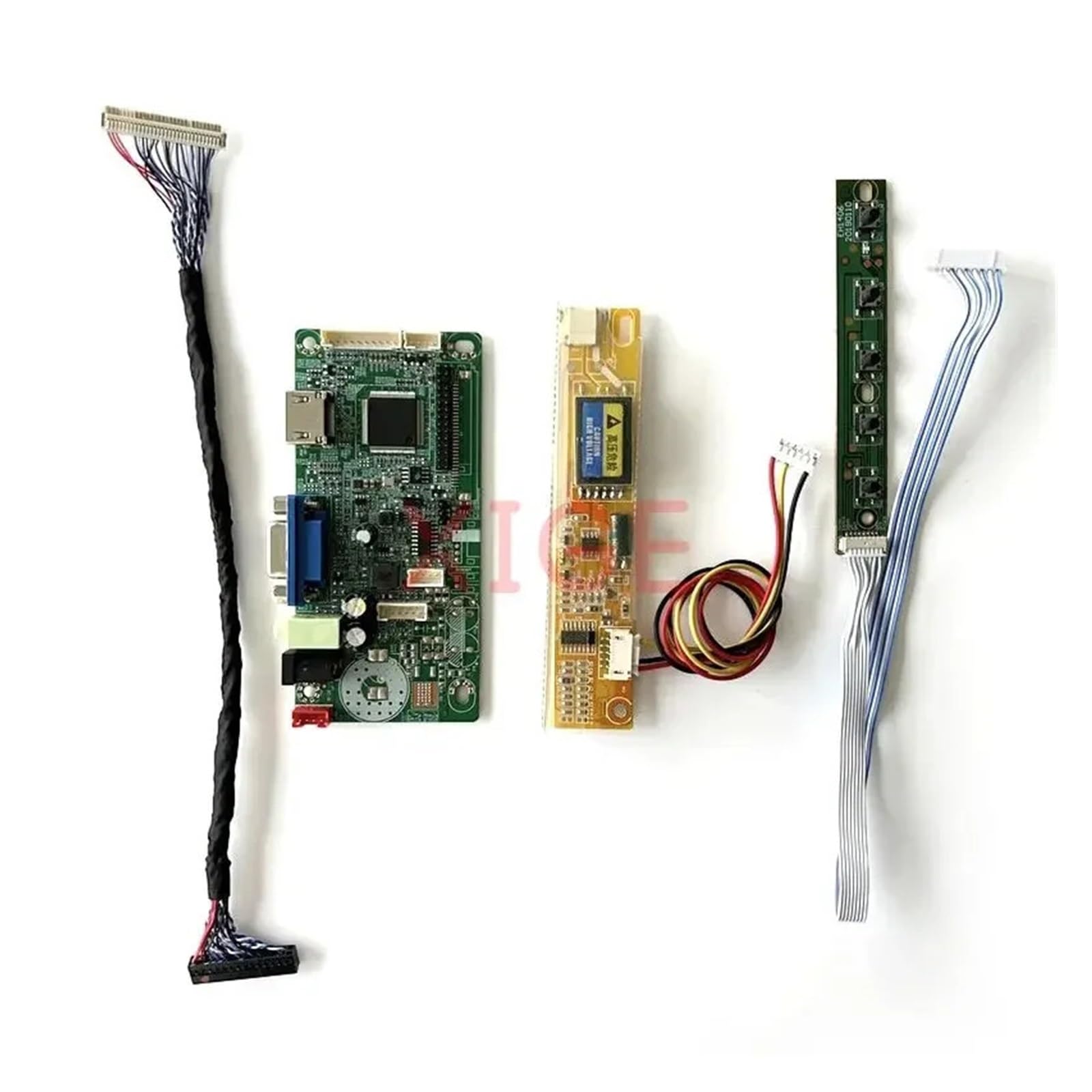 For IASX12N ITSX95 N150P2 N150P3 Matrix Driver Controller Board 30-Pin LVDS 1CCFL Monitor LCD HDMI-Compatibile VGA 1400 * 1050 Kit Di Accessori(For IASX12N)