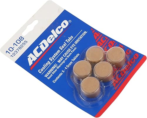 Miniatura 2 de ACDelco GM Original Equipment 10-108 (12378255) Pestañas de sellado del sistema de enfriamiento - 4 g (Paquete de 5)