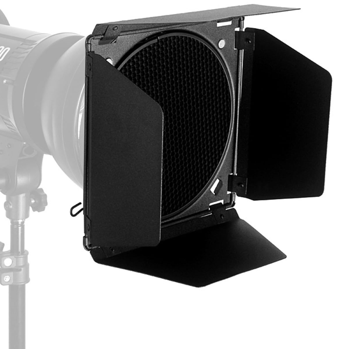 Kit Barrière Lumineuse à Quatre Feuilles pour Lampe Flash, Alliage
