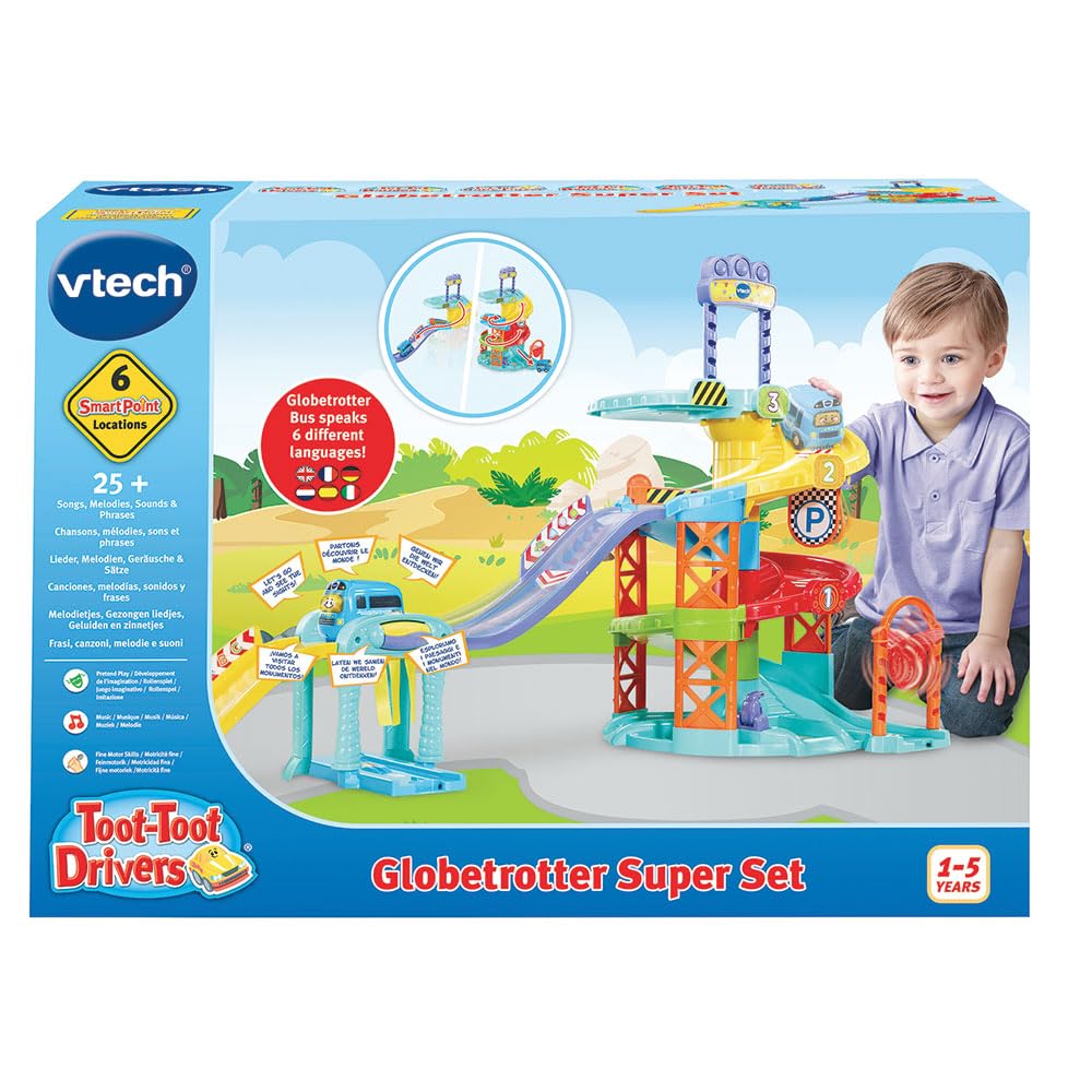 VTech Globetrotter Super Set TUT TUT BÓLIDOS