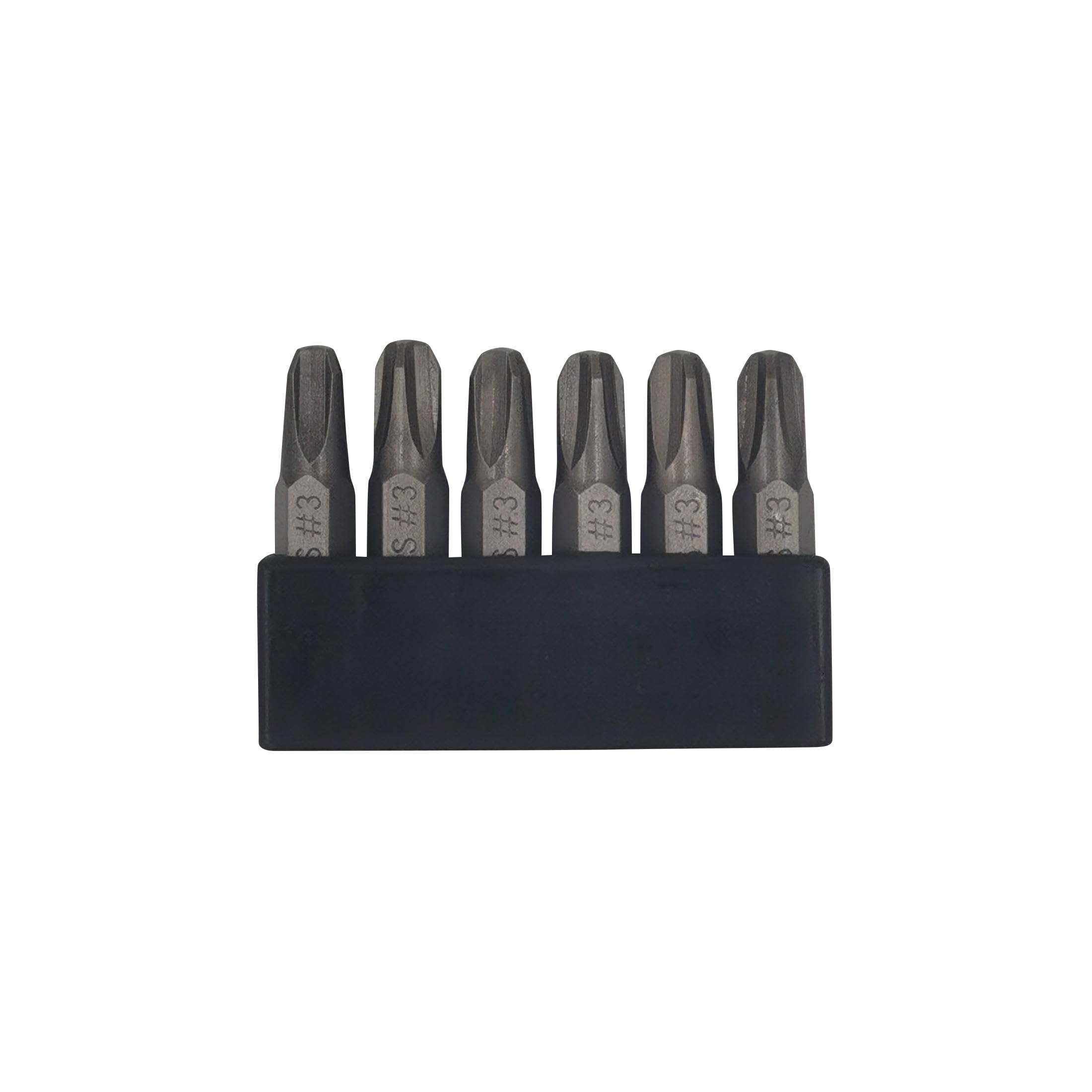 Puntas de destornillador JIS de 35 mm con vástago hexagonal de 1/4 y aleación S2