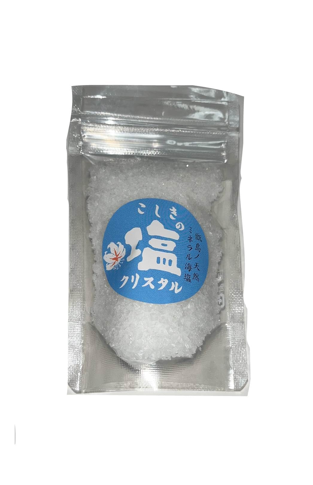 またいちの塩　こしきの塩クリスタル　花塩 Amazon.co.jp: こしきの塩 クリスタル袋入り 60g : 食品・飲料・お酒