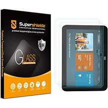 Supershieldz 2 Pack Designed for Echo Show 8 3rd Generation, 2023 Released Tempered Glass Screen Protector, Anti Scratch, Bubble Free