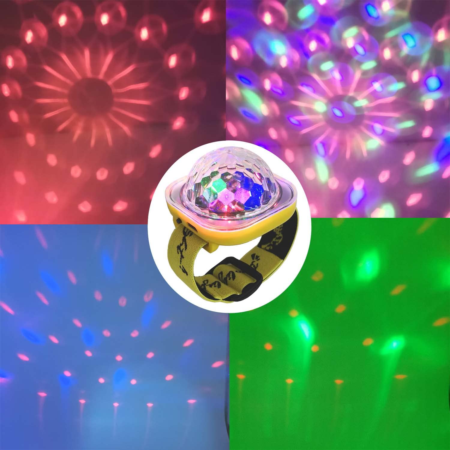 4 Pack Disco-Kugel-Licht, Disco Ball Licht, Discokugel Lampe, USB-Aufladung und Saugnapf, Mini Tragbare LED Lampe für Partys, Kinderzimmer, Auto, Geburtstag, Hochzeit (Rosa/Gelb/Blau/Weiß 4 Pack Disco-Kugel-Licht, Disco Ball Licht, Discokugel Lampe, USB-Aufladung und Saugnapf, Mini Tragbare LED Lampe für Partys, Kinderzimmer, Auto, Geburtstag, Hochzeit (Rosa/Gelb/Blau/Weiß