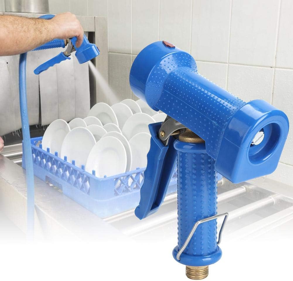 Ymiko Hose Nozzle, Spray Nozzle High Pressure Water Gun, High Pressure Spray Nozzle Kitchen Spray Head Sprayer for Hotel Restaurant Kitchen (2)