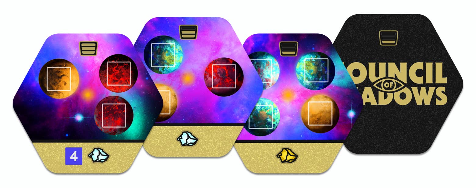 Ravensburger - Alea Council of Shadows, Wersja włoska, Gra strategiczna, 2-4 gracze, 14+ Lat