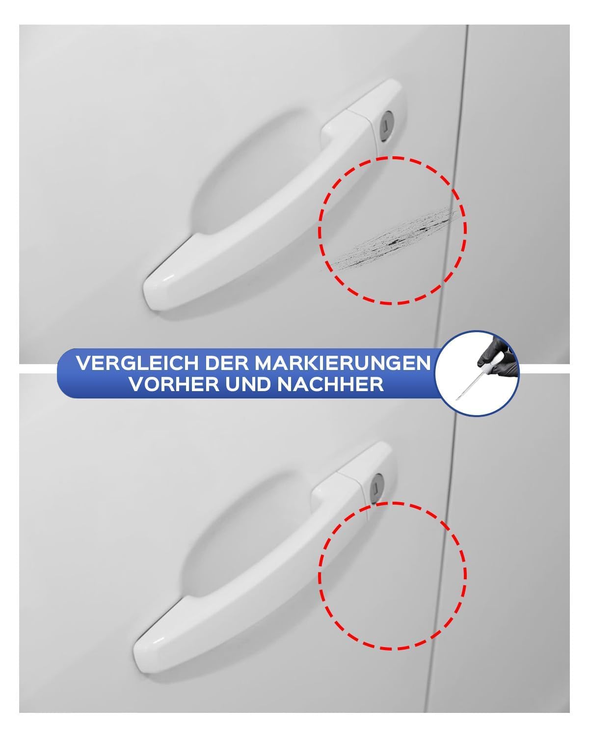 G40 / EVL/10H grigio pietra di luna metallizzata/Moonstone Grey Metallic Kit di ritocco per Opel corrispondenza esatta – riparazione di graffi e scheggiature