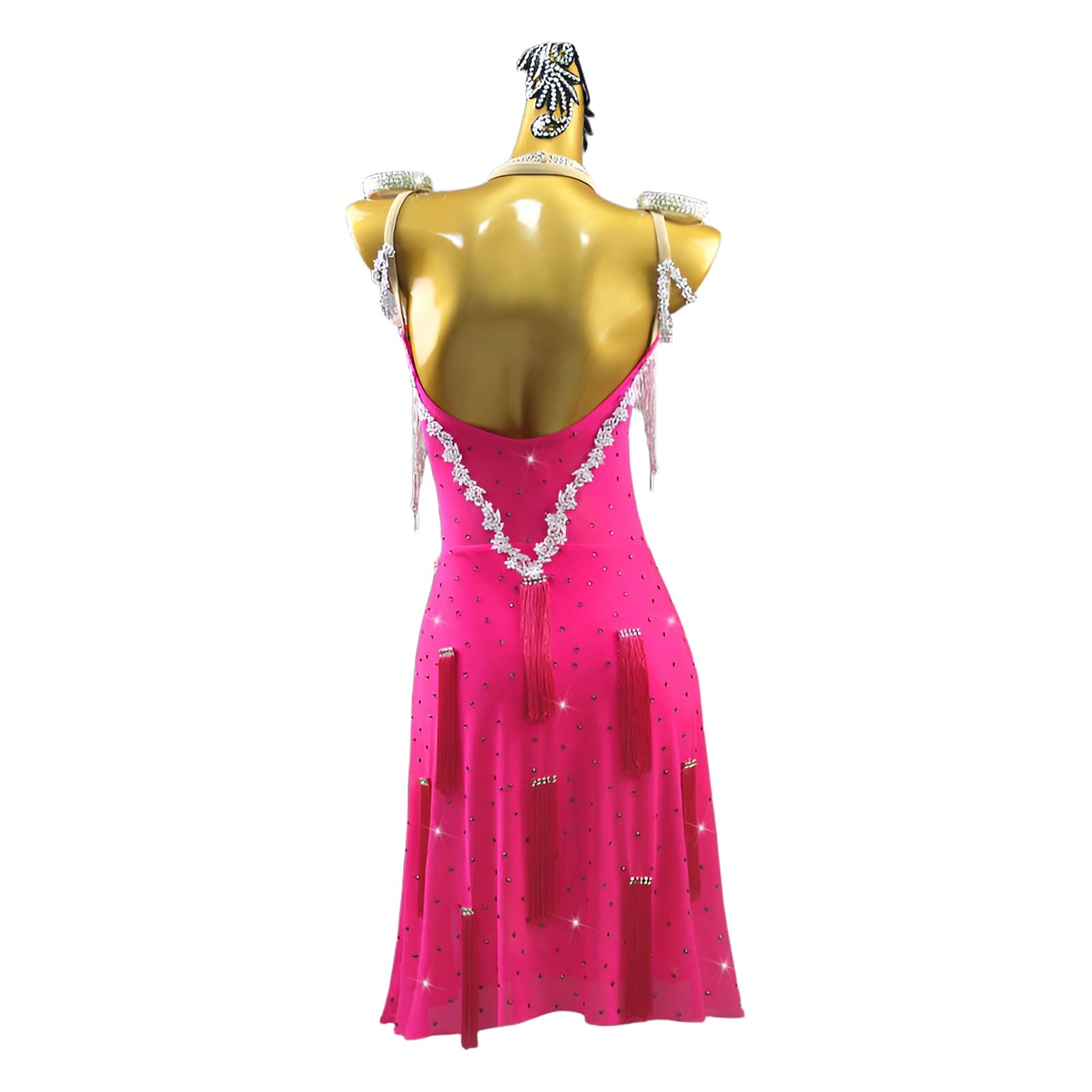 Abiti Da Ballo Latino For Spettacoli, Personalizzazione, Maglia, Squadra Di Ballo Da Sala Professionale, Costumi Da Competizione, Strass