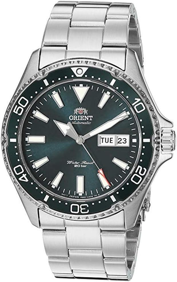 Orient Men's Kamasu Stainless Steel Japanese-Automatic Diving Watch