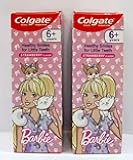 Colgate Lubex Kid 6+ Years Toothpaste .Barbie(Pack of 2) Toothpaste(160 G)-Cavity,Freshen Breath,Enamel Protection(5.6 Ounce)