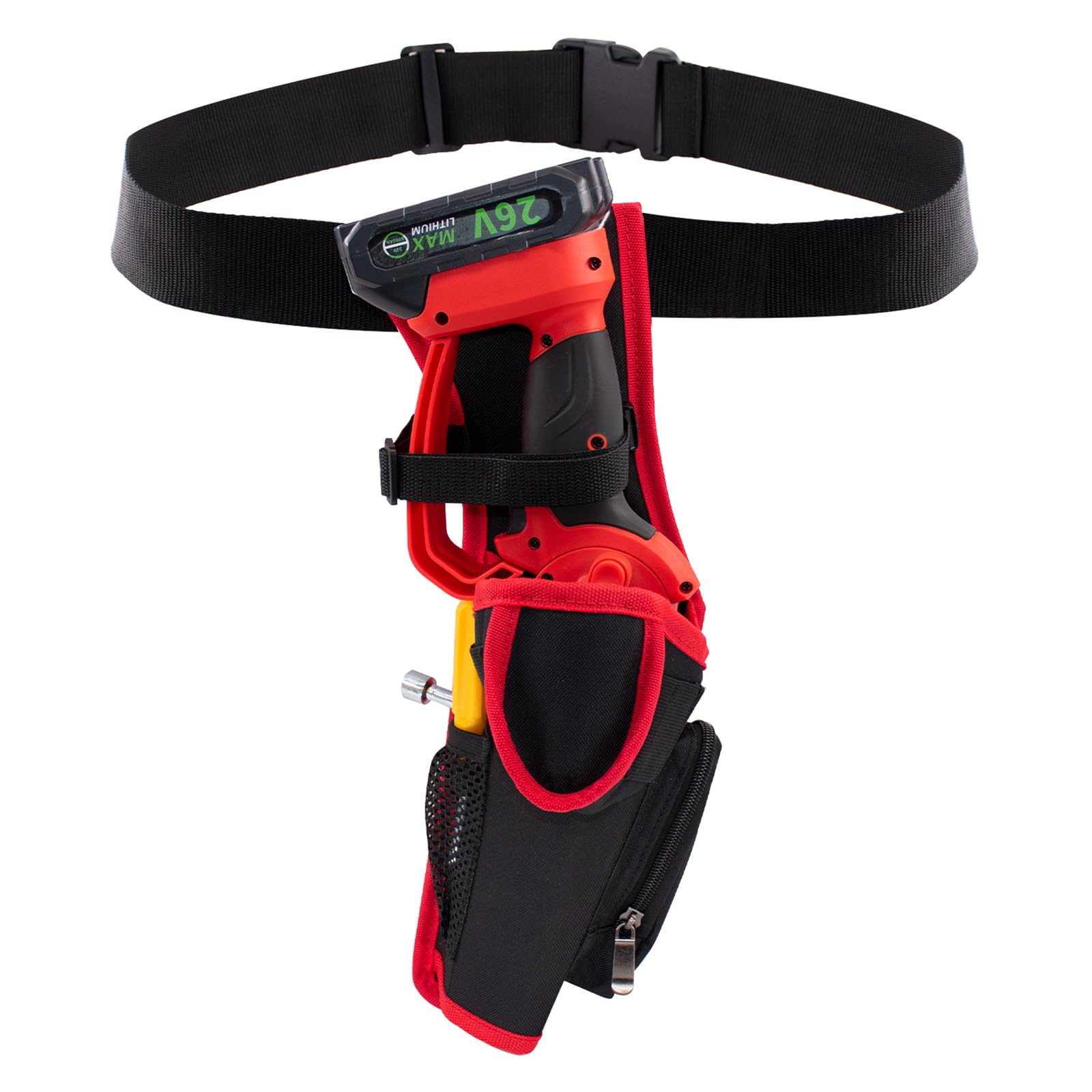 Mini Funda para Motosierra, Bolsa de Transporte para motosierras eléctricas pequeñas de 4/5/6 Pulgadas, carpintería con Cubiertas de Cadena de Barra/bucles Abiertos/cinturón Ajustable