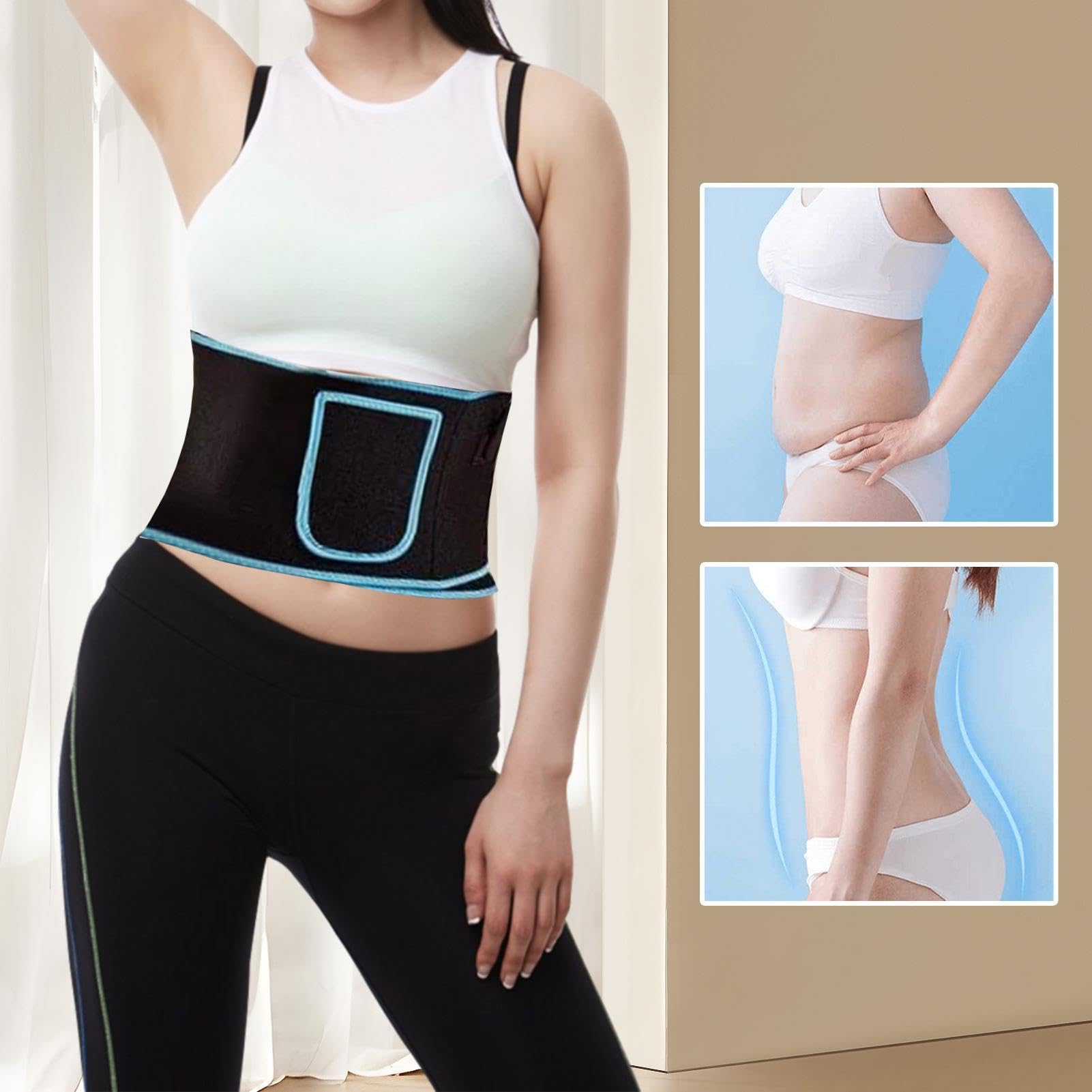 Schlankheitsgürtel Für Die Reduzierung Von Bauchfett Rotlicht Rückenform | Bodyforming Bauchgurt Für Männer Frauen Mütter Homeoffice Sportler Yoga Pilates