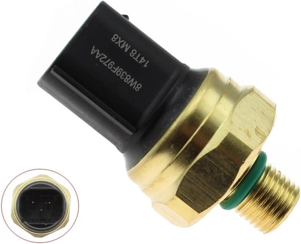 Fuel Pressure Sensor for 2012-2016 for Ford Edge Focus 2.0L Ecoboost 8W83-9F972-AA BM5Z-9F972-A
